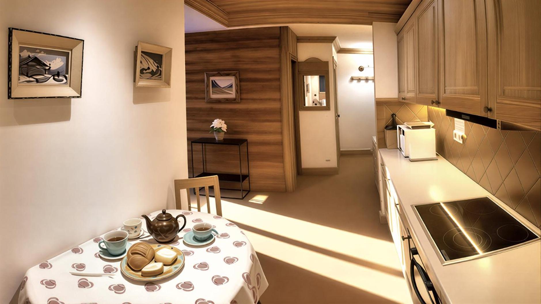 One-Bedroom Apartment Alcove