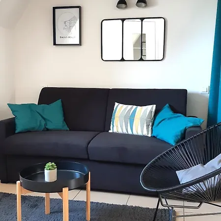 Duplex Saint Malo Saint Servan plage à 100m Intra Muros à 7min à pied-2