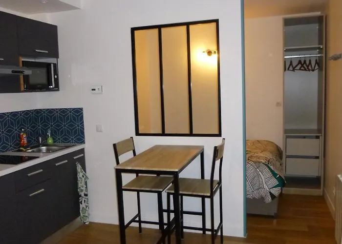 Appartement tout équipé avec piscine proche Stade OL et EUREXPO
