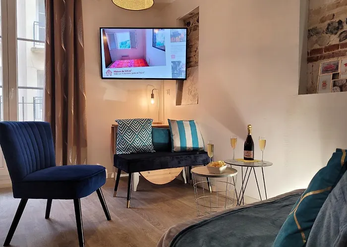 L'établissement LA PLAGE A 2 PAS , vous propose 4 appartements neufs avec services , lits faits à votre arrivée , serviettes de toilette , ménage , Wifi , en hyper centre , Vue mer à 50m , tout est accessible à pied