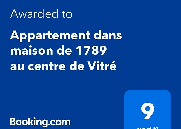 Appartement dans maison de 1789 au centre de Vitré