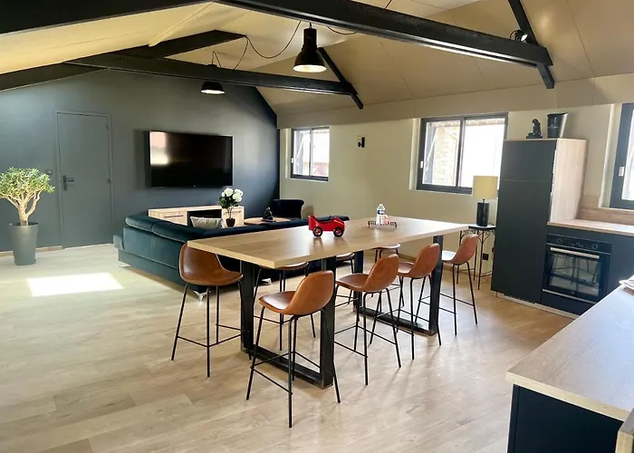 Le Loft Manhattan, en centre ville, proche Sainte Bernadette avec Parking, PRIMO C0NCIERGERIE