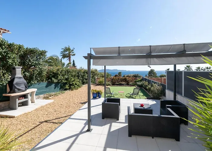 Face A La Mer Superbe Villa Terrasse Barbecue