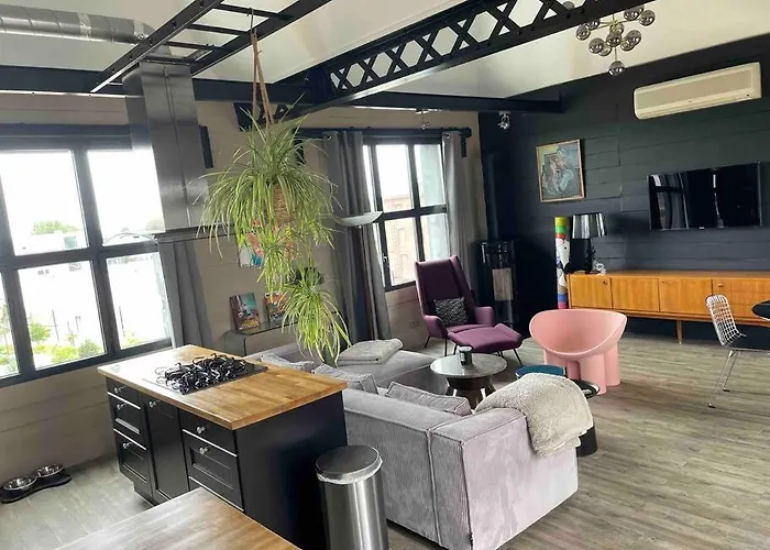 Loft sur les toits de Roubaix