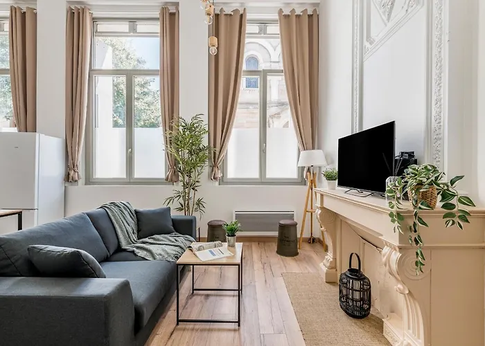 Charmant&spacieux appartement en cœur de ville