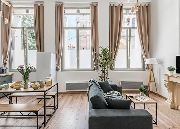 Charmant&spacieux appartement en cœur de ville