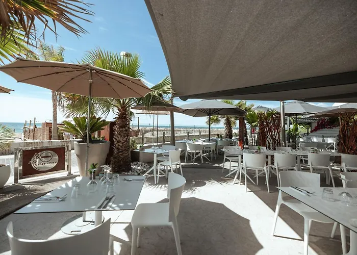 Appartement 1ere ligne piscine terrasse au bord de la plage front de mer avec 6 vélos
