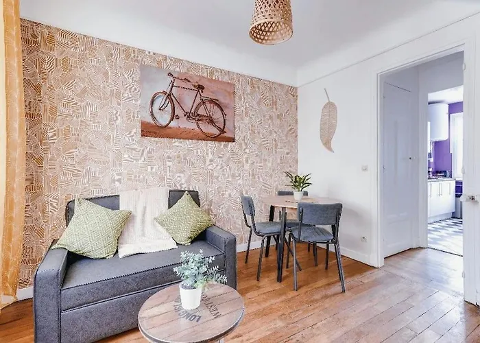 Charmant appartement de 2 pièces à Courbevoie