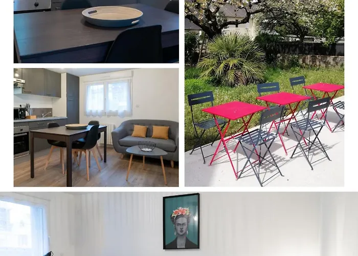 Bel Appartement Idealement Place Saint-Brieuc, Wifi, Parking Gratuit
