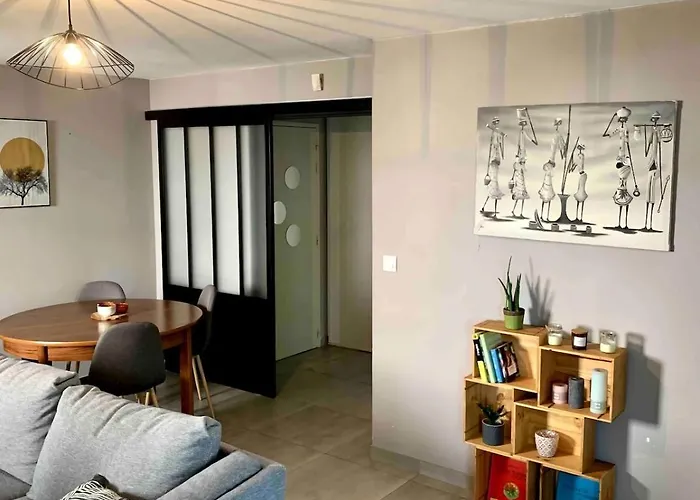 Charmant T3 avec jardin et piscine