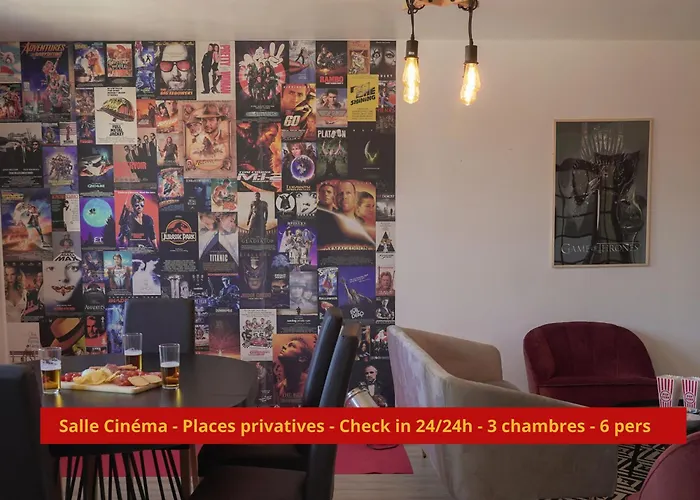 La suite du 7eme Art - 6 personnes - Havre Cosy
