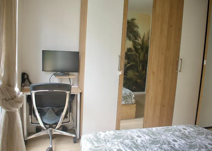 Boho Style Apartment - 7 Mins From Paris Center - Garden And Underground Parking