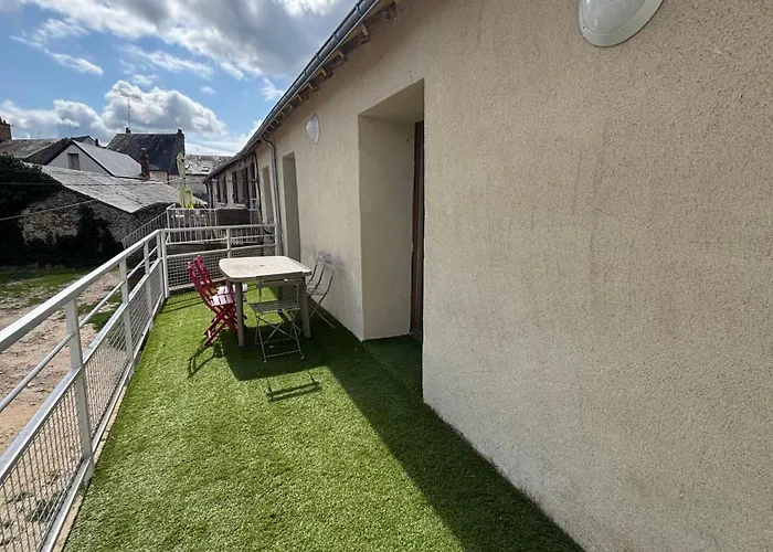 Duplex pour groupe au centre d'Azay Le Rideau
