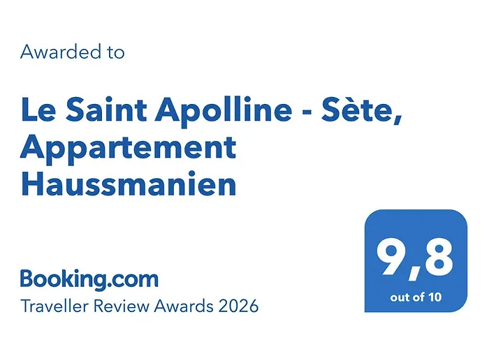 Le Saint Apolline - Sète, Appartement Haussmanien