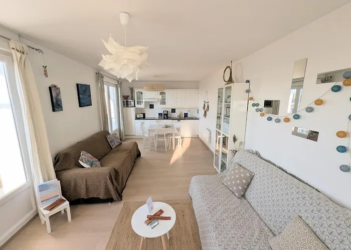 Hôtel de plage: Le Clapotis De L'O, Calme, Balcon Sur La Mer, A 2 H De Paris