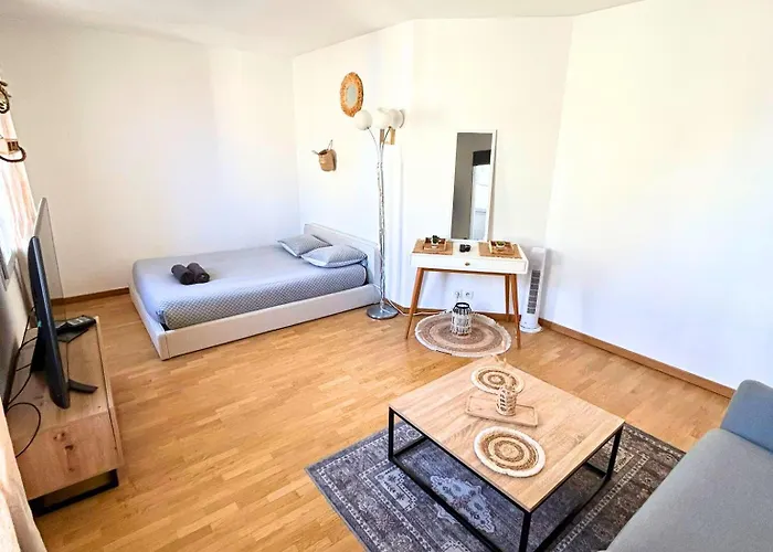 Studio cosy avec Smart TV&Wi-Fi