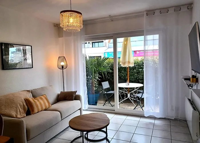 T3 rez-de-chaussée lumineux avec terrasse proche plage