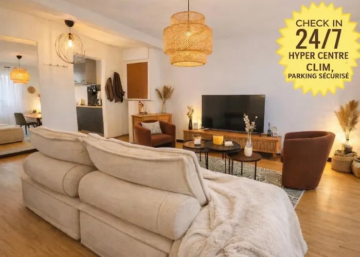 appartement, 3 chambres, vue panoramique, parking, accès ville