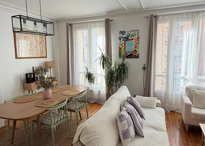 Appartement lumineux à Levallois, proche métro&Paris