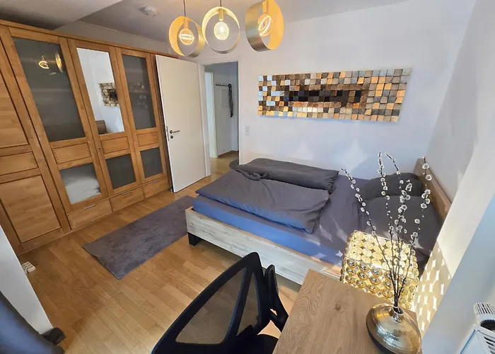 Modernes Apartment Mit Xxl-Balkon