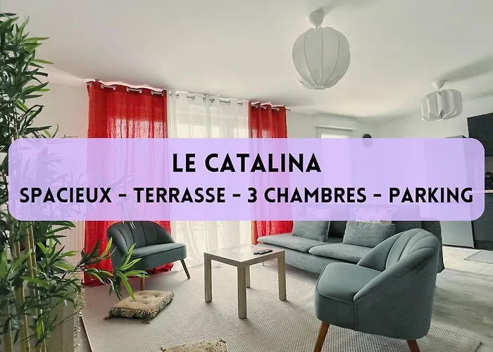 Le Catalina 6 people, balcony et parking