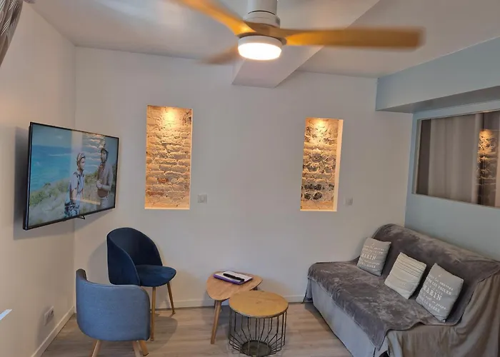 L'établissement LA PLAGE A 2 PAS , vous propose 4 appartements neufs avec services , lits faits à votre arrivée , serviettes de toilette , ménage , Wifi , en hyper centre , Vue mer à 50m , tout est accessible à pied