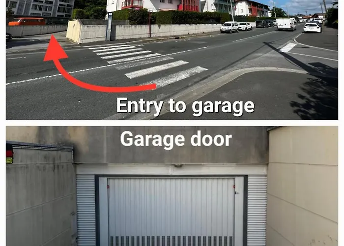 Appartement Lumineux T3 Avec Jardin Privatif A Hendaye - Parking Et Wif Gratuit