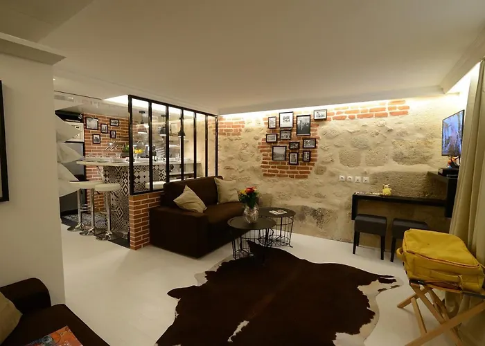 Loft Basfour-Paris Centre tout équipé avec SAUNA!-Paris 4e