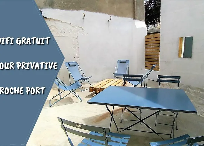 Superbe Maison 4 Personnes Entre Le Port Et Le Centre, Cour Privative, Wifi & Netflix Gratuits