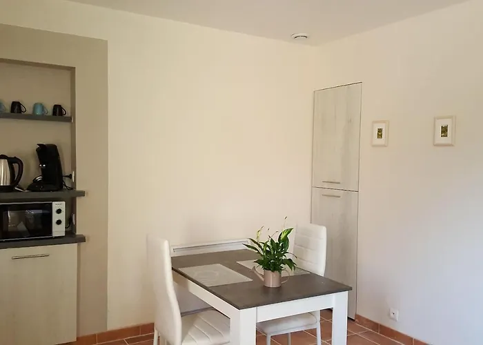 Logement avec piscine, classé 3 étoiles, de 42 m2 tout confort au calme pour un couple