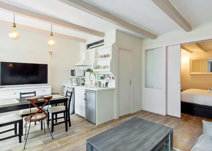 Luminous One-Bedroom In The Center Of Paris In Marais District - Welkeys